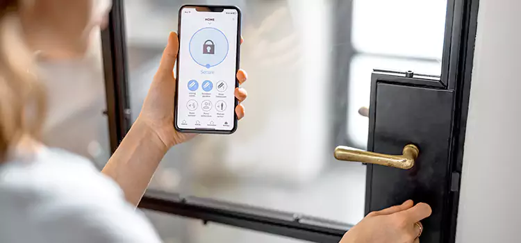 Fingerprint Door Lock Installation Revere